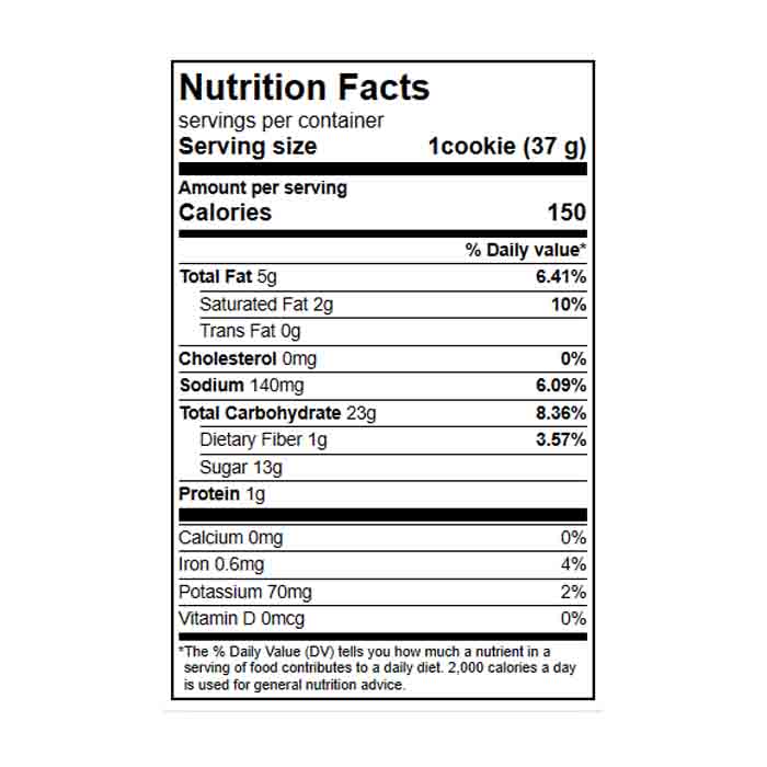 Red Plate Foods - Cookie Double Chocolate, 1.76oz | Pack of 12