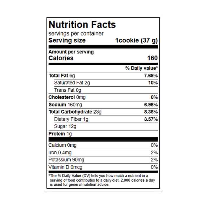 Red Plate Foods - Cookie Double Chocolate, 1.76oz | Pack of 12