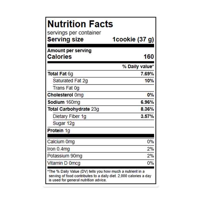 Red Plate Foods - Cookie Lemon Sugar, 8Ct | Pack of 6 - back