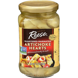 Reese Marinated Artichoke Hearts 12 Oz - Pack Of 12