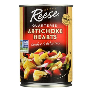 Reese Quartered Artichoke Hearts  14 Oz - Pack Of 12