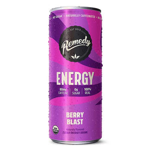 Remedy - Energy Drink Berry Blast, 11.2fo | Pack of 12