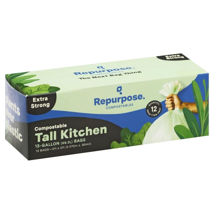 Repurpose Tall Kitchen Bags 13 Gallon 12pc 12 Ea - Pack Of 20