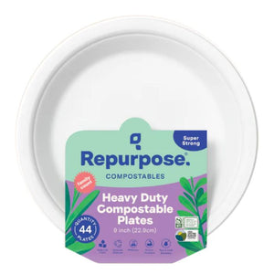 Repurpose Plates 9In 44 Pc - Pack Of 6