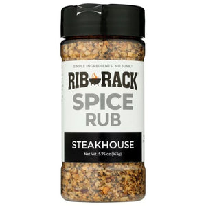 Rib Rack Spice Rub Steakhouse 5.75 Oz - Pack Of 6