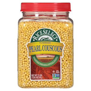 Riceselect Couscous Pearl Turmeric 21 Oz - Pack Of 4