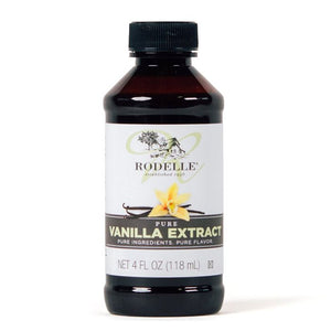 Rodelle Organic Pure Vanilla Extract 4 Oz - Pack Of 6