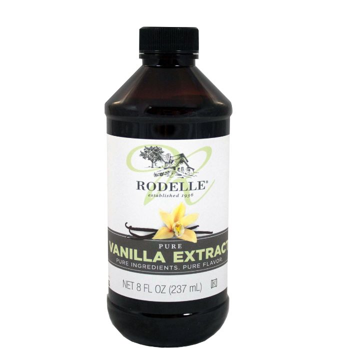 Rodelle Extract Vanilla Pure 8 Oz - Pack Of 12