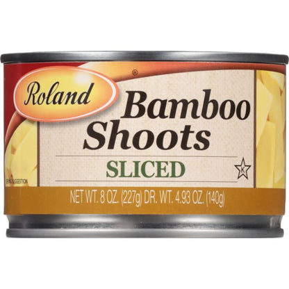 Roland - Sliced Bamboo Shoots, 8 Oz | Pack of 24