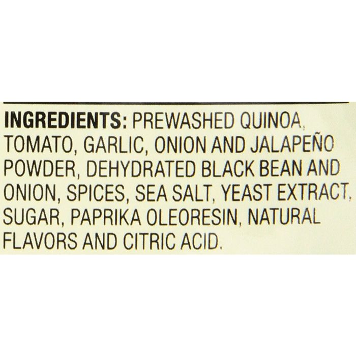 Roland Black Bean Quinoa 5.46 Oz - Pack Of 6