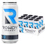 Rowdy Energy Drink Blue Raspberry 16 Fo - Pack Of 12