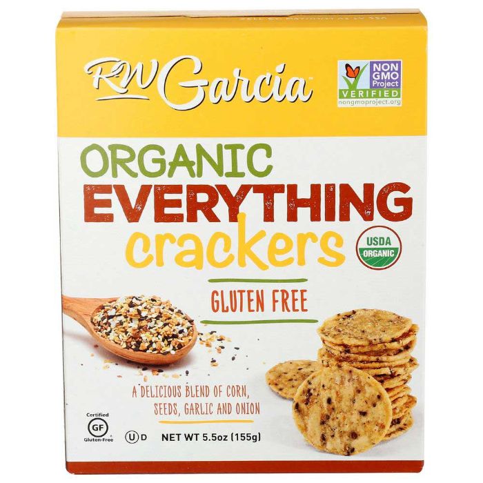 Rw Garcia Crackers Everything 3 Seed 5.5 Oz - Pack Of 6