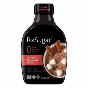 RxSugar - Syrup Cinnamon, 16fo | Pack of 6