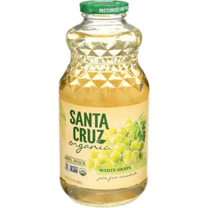 Santa Cruz Juice Grape White 32 Fo - (Pack of 6)