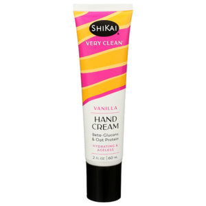 Shikai - Hand Cream, Vanilla, 2 Fl Oz - Pack of 1