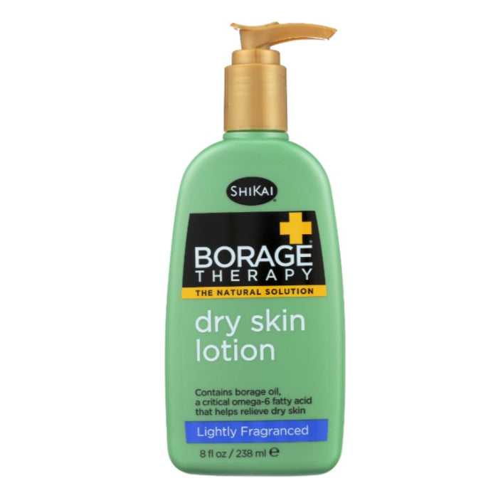 Shikai - Lotion, Borage Light Fragrance, 8 Oz - Pack of 1