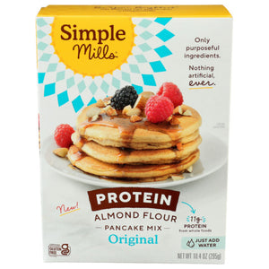 Simple Mills - Pancake Mix Almond Flour Protein, 10.4 OZ - Pack of 6