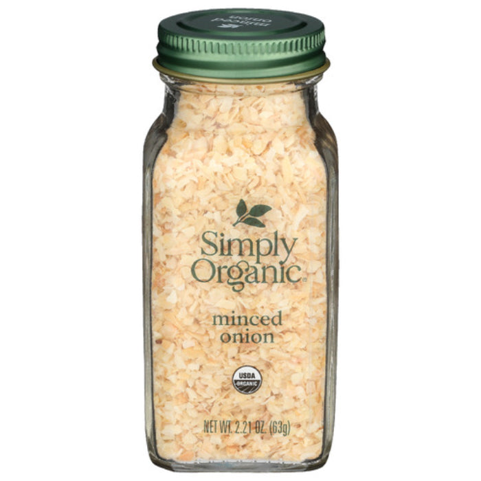 Simply Organic - Minced Onion, 2.21 oz - Pack of 1