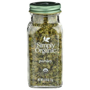 Simply Organic - Seasoning Parsley Organic Bottle, 0.26 Oz - Pack of 1