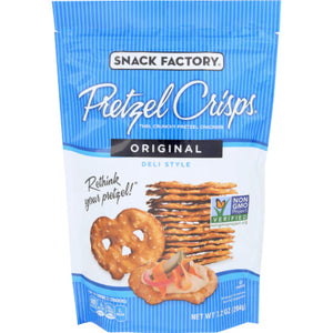 Snack Factory - Pretzel Crisp Original, 7.2 Oz - Pack of 12