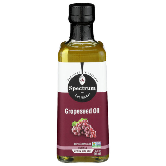 Spectrum Naturals - Grapeseed Oil Refined, 16 fl oz | Pack of 1