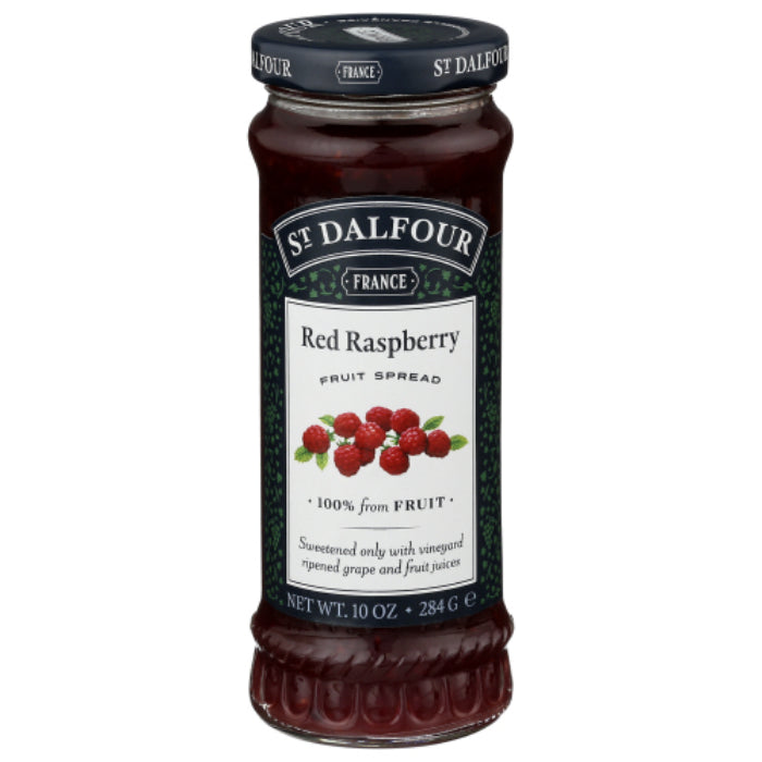 St. Dalfour Red Raspberry Conserve 10 OZ - Pack of 6