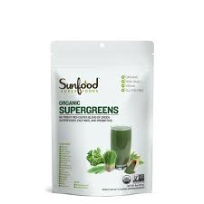 Sunfood Superfoods Supergreens Org 8 Oz - Pack Of 1