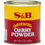 S & B Curry Pwdr Oriental 3 Oz - Pack Of 6