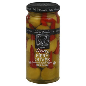 Sable & Rosenfeld Tipsy Olive Fiery 5 Oz - Pack Of 6