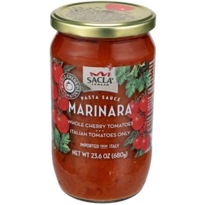 Sacla Tomatos Cherry Marinara 24 Oz - Pack Of 6