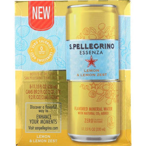 San Pellegrino Essenza Sparkling Water 8pk 89.26 Fo - Pack Of 3