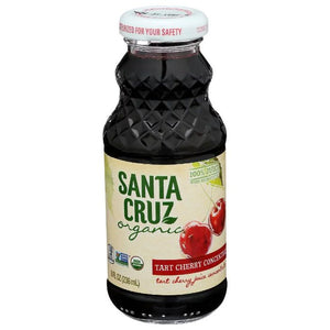 Santa Cruz Organic Tart Cherry Juice Concentrate 8 Fo - Pack Of 12