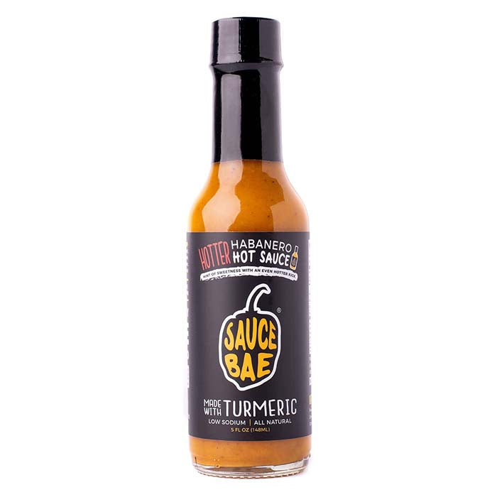 Sauce Bae - Hot Sauce Hotter Habanero, 5fo  Pack of 12