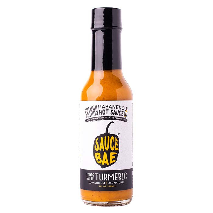 Sauce Bae - Hot Sauce Skinny Habanero, 5fo  Pack of 12