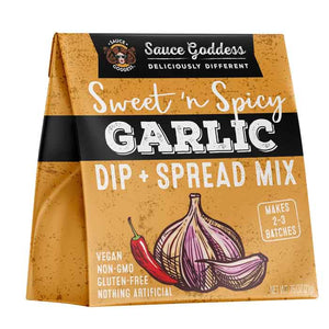 Sauce Goddess - Dip Mix Spicy Garlic , 0.75oz | Pack of 12
