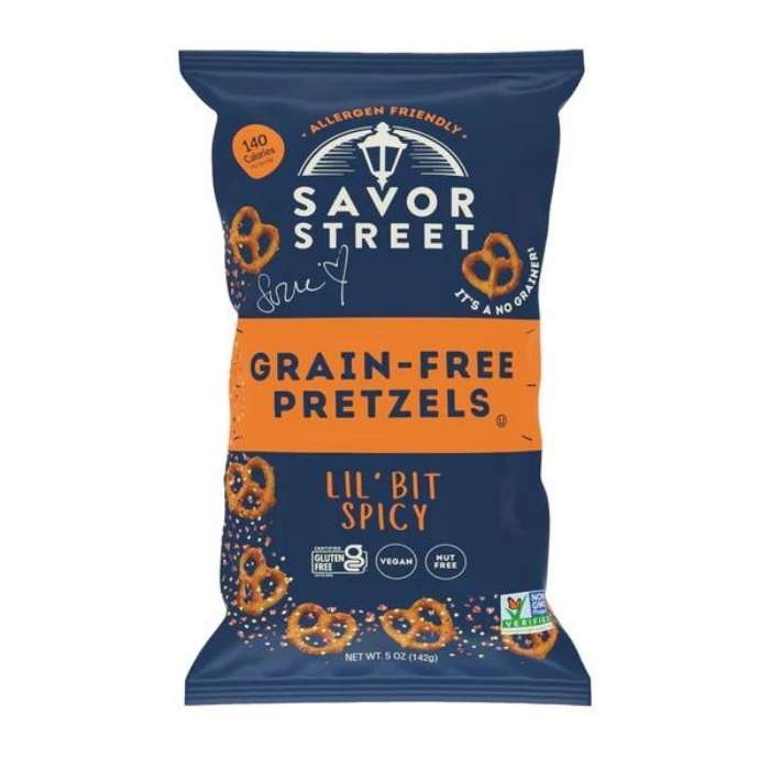 Savor By Suzie - Roasted Garlic & Herb Pretzels 5 OZ - Pack of 12