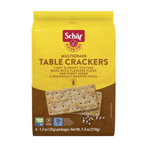 Schar - Crackers Multigrain, 7.4oz | Pack of 5