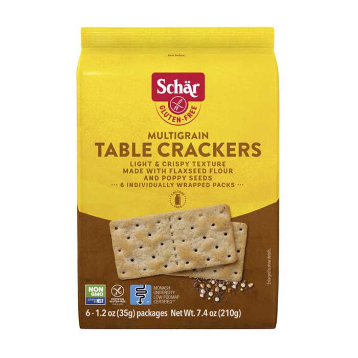 Schar - Crackers Multigrain, 7.4oz  Pack of 5