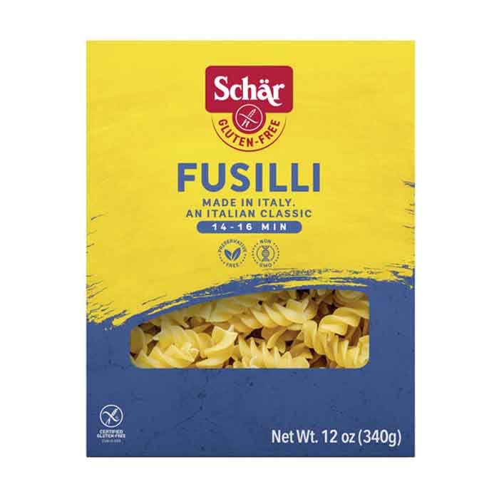 Schar - Pasta Fusilli Gf, 12oz  Pack of 10