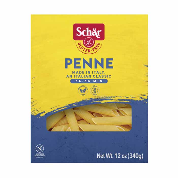 Schar - Pasta Penne Gf, 12oz  Pack of 10