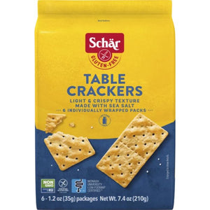 Schar - Table Crackers GF, 7.4oz