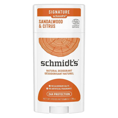 Schmidts - Deodorant - Citrus Sandalwood, 2.65oz (Pack of 1)