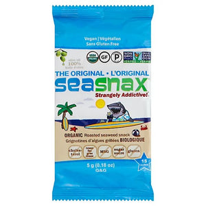 Sea Snax Seaweed Snk G&G Olive 0.18 Oz - Pack Of 24