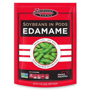 Seapoint Farms - Edamame Soybean Pods, 14oz | Pack of 12