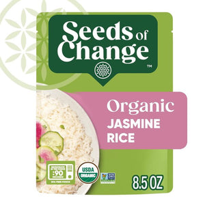 Seeds Of Change Rice Jasmine 8.5 Oz - (Pack of 12)