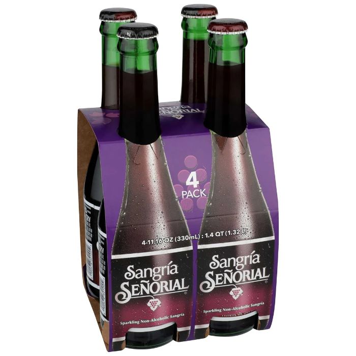 Senorial Bev Sangria Senorial 4pk 11.6 Oz - Pack Of 6