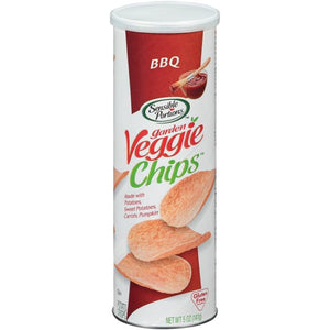 Sensible Portions Garden Veggie BBQ Chips 5 oz - Pack of 12