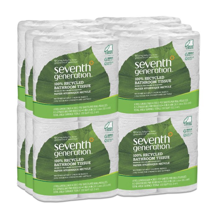 Seventh Generation Bath Tissue 24rl 2ply 300 1 Ea - Pack Of 2