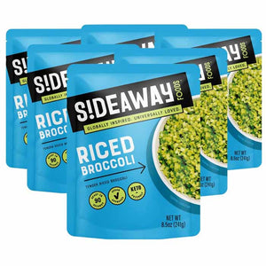 Sideaway Foods - Riced Broccoli , 8.5oz | Pack of 6