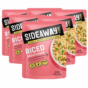 Sideaway Foods - Riced Cauliflower, 8.5oz | Pack of 6